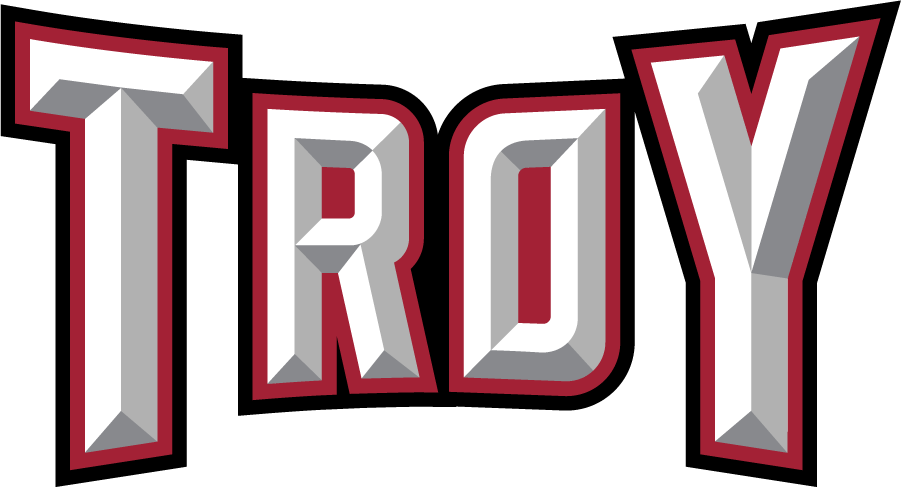 Troy Trojans 2016-2019 Wordmark Logo iron on transfers for T-shirts